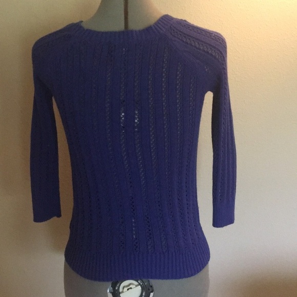 Cobalt blue sweater Arizona size medium, snug fit - Picture 5 of 6